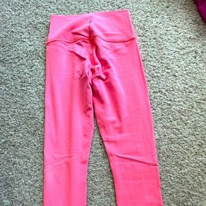 Lululemon reversible wunder under crop leggings